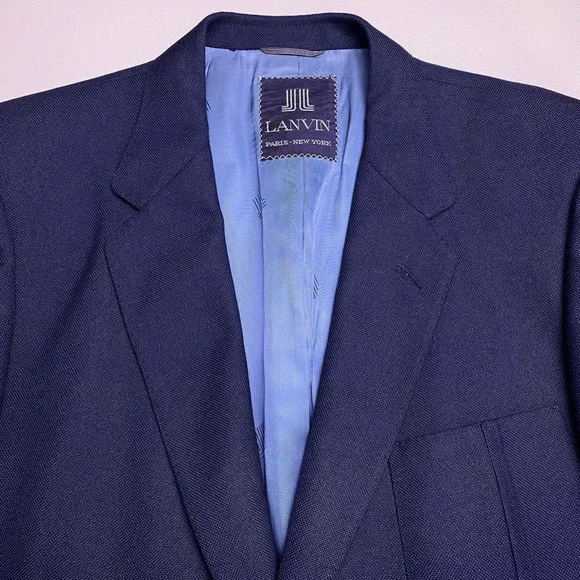 Lanvin Suits Blazers 8s 90s Lanvin Blazer Sport Coat 42r